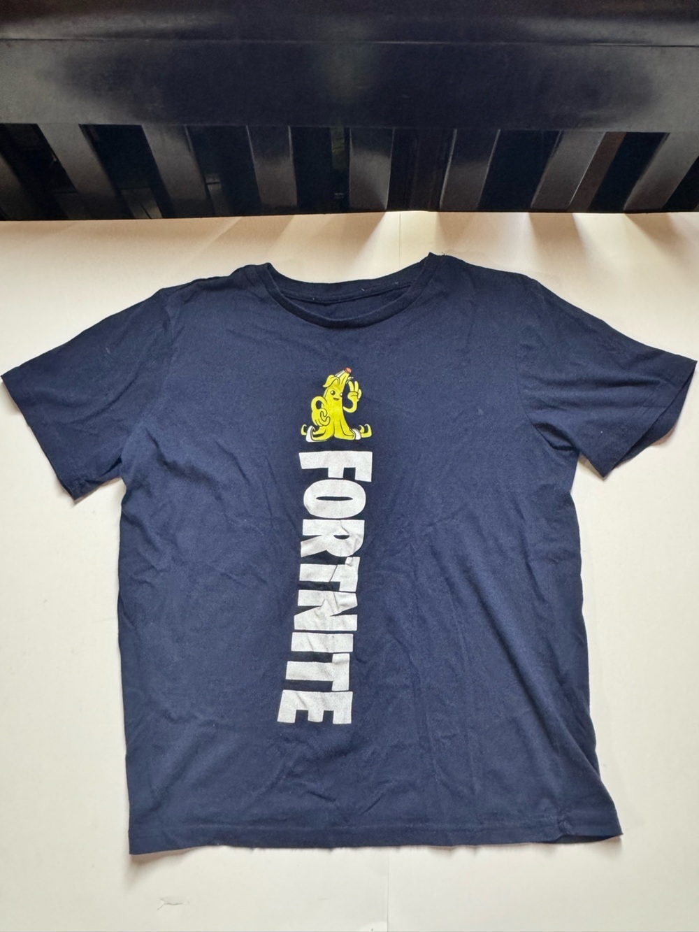 Fortnite Youth Graphic T-Shirt Bundle (Set of 2) - Peely Banana Grey & Navy - Picture 10 of 12